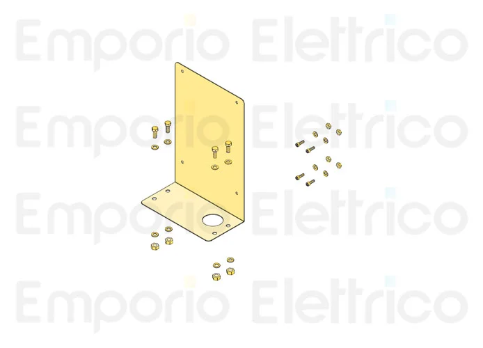fadini spare part fixing plate for programmer box for fibo 300 30063