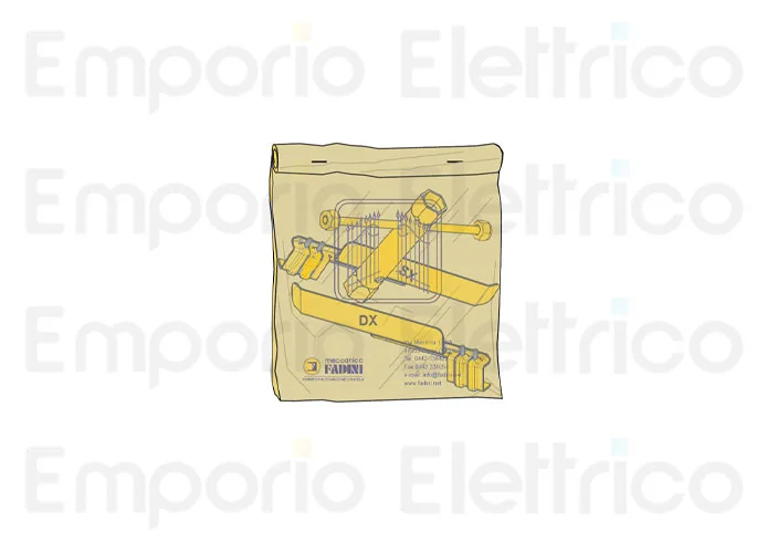 fadini spare part tube release key package for fibo 300 30058