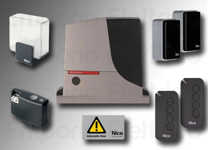 nice sliding gate automation kit 24v robus 1000  rb1000bdkce