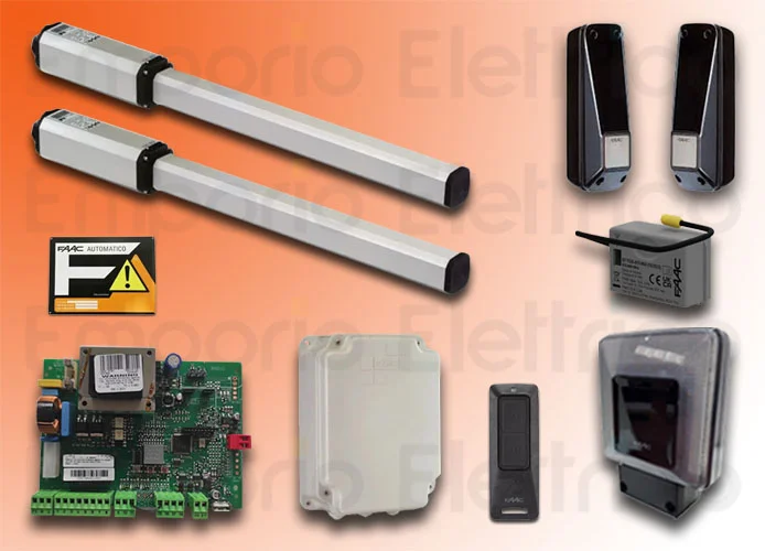 faac automation kit 230v ac leader kit perfect 60 120013