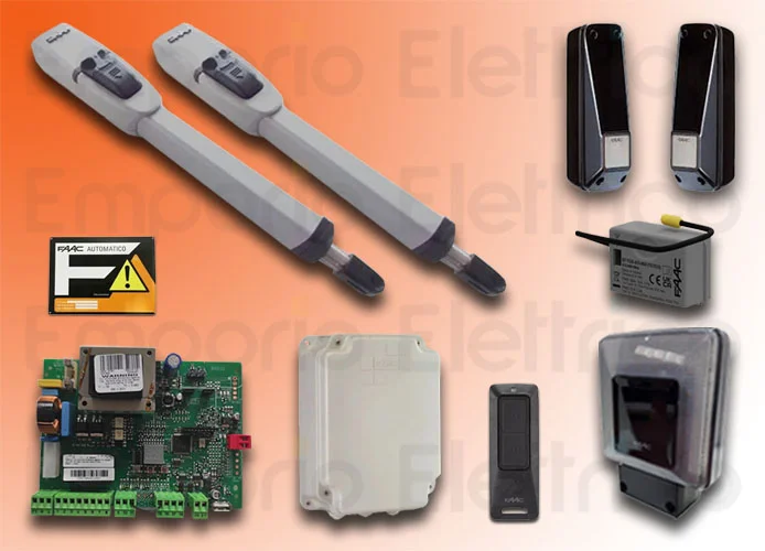 faac automation kit 230v master kit perfect 60 120015