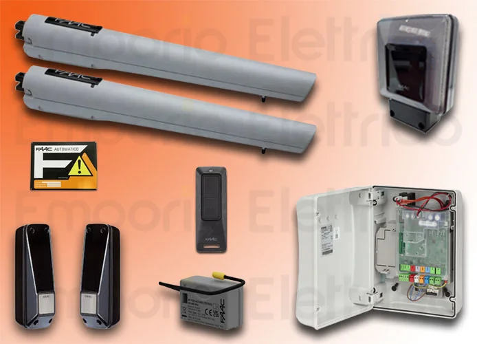 faac automation kit 24v dc handy kit perfect 60 120019