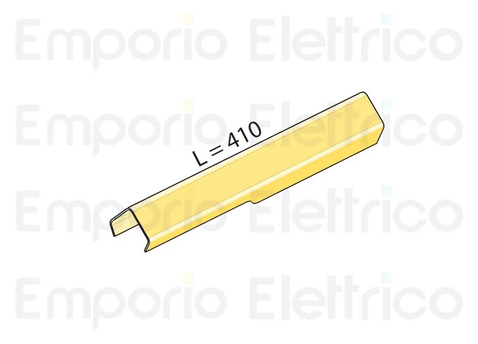 fadini ricambio cofano in alluminio anodizzato per corsa 150 mm per hindi 880 evo 87039