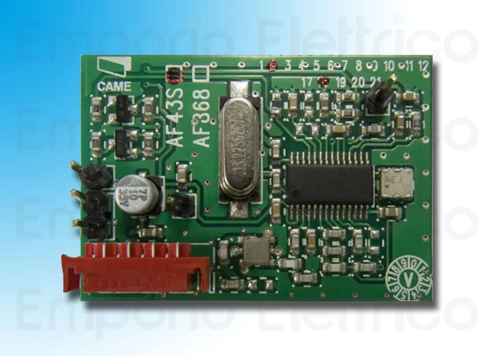 came plug in radio frequency card 433,92 mhz 001af43s af43s