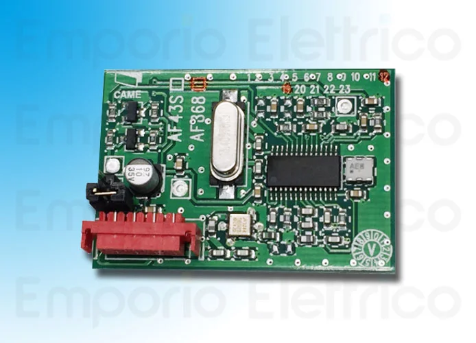 came receiver 868,35 mhz 001af868 af868