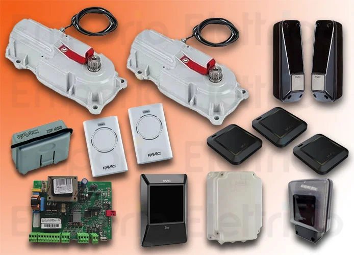 faac automation kit 230v ac power kit perfect 105913