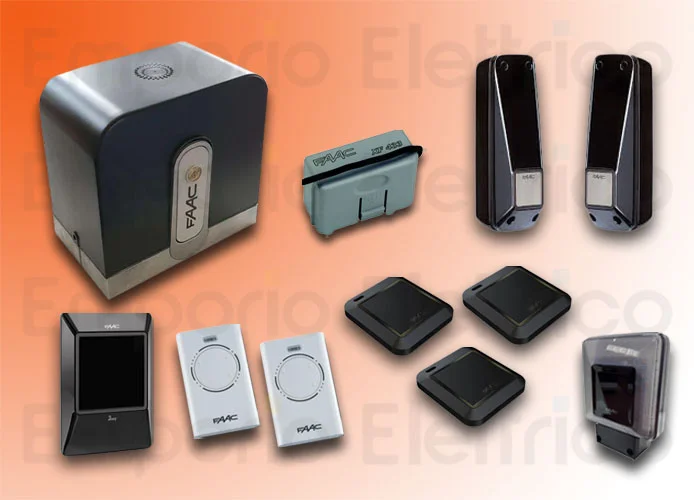 faac automation kit 24v dc 400 kg cyclo kit perfect 105916