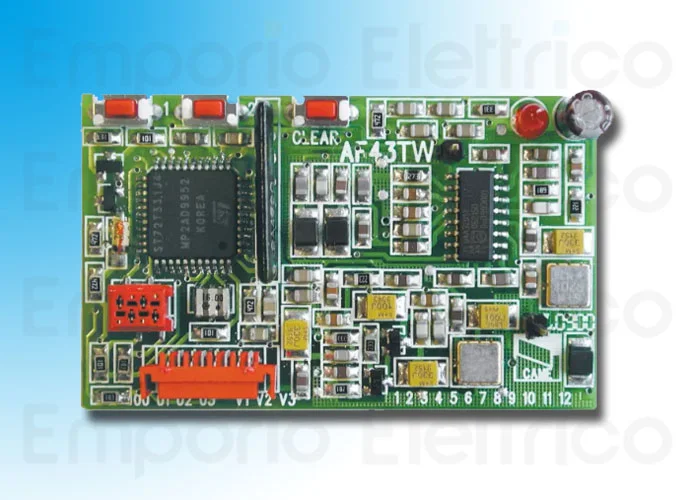 came plug in radio-frequency card 433,92 mhz af43tw 001af43tw