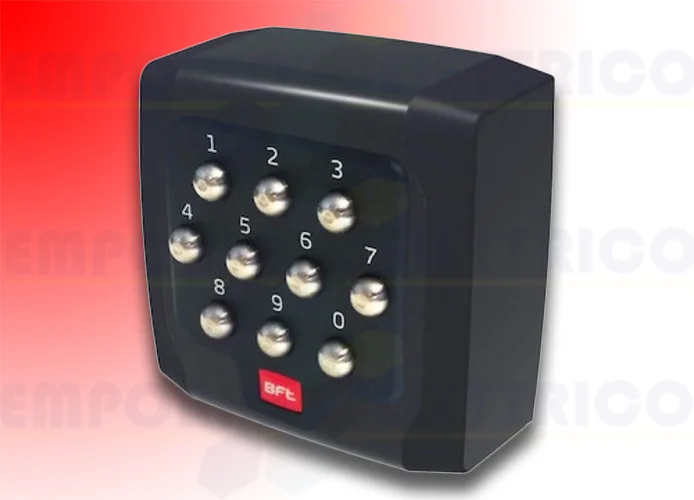 bft vandal-proof outdoor digital keyboard q.bo pad 2600835 p121025