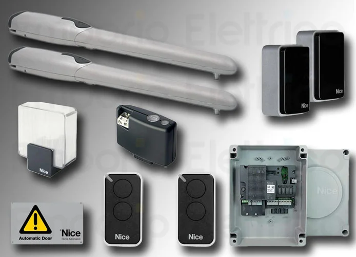 nice automation kit for swing gates wingo4kit bd wingo4bdkce