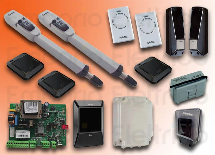 faac automation kit 230v ac master kit perfect 105910fr