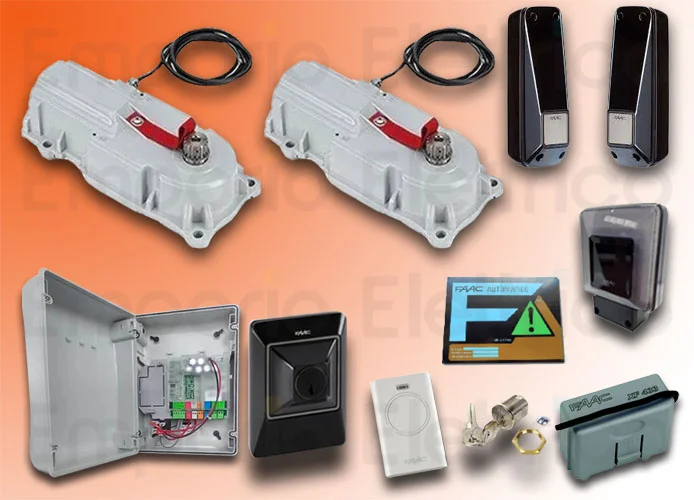 faac automation kit power 24v dc power kit safe 106747445fr