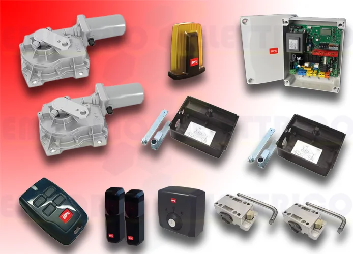 bft complete 230v swing gates kit eli ac a35v empbfteliac