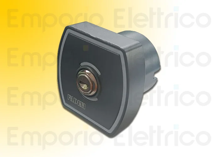 fadini recessed key selector switch, with standard cylinder zero.K 143l