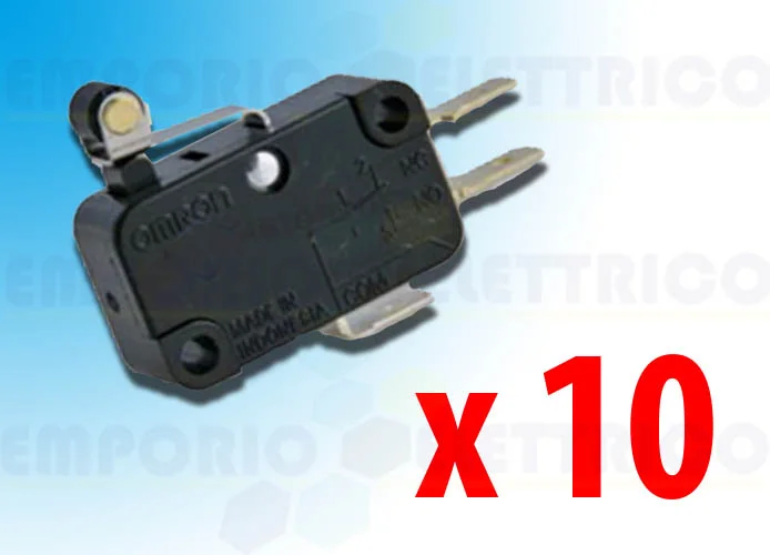 came spare part short rotary lever microswitches 10pcs 119rir086 