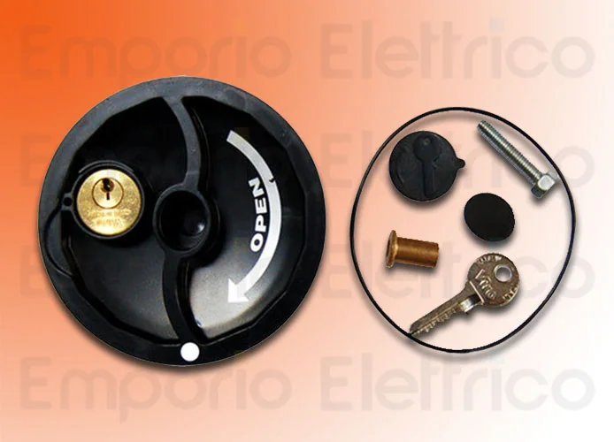 faac ricambio manopola sblocco 740/741 + tappo 729014