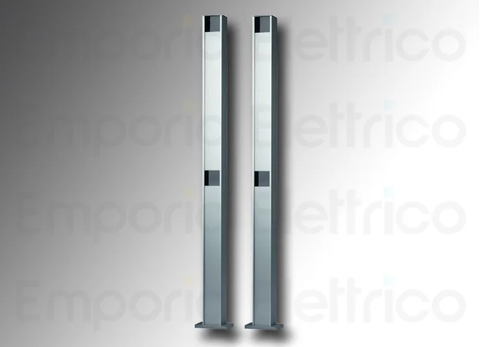 nice 2 pcs aluminum columno h=1000mm for 2 photocells medium/large era post pph2