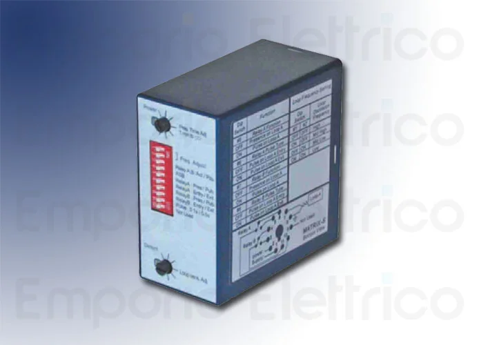 genius single-channel vehicle detection system rmg 1 6100131