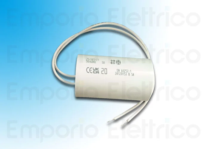 came spare part capacitor µf 20 with cables 119rir279