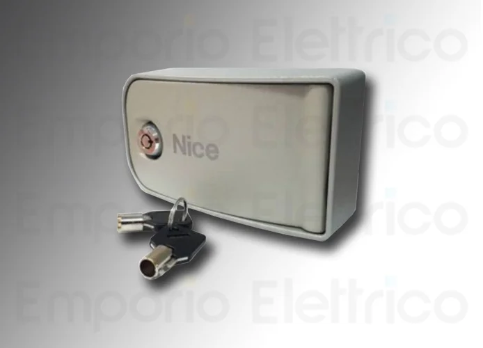 nice aluminium lock with control and release button kiomini