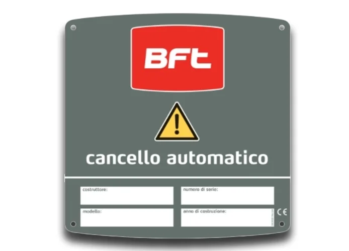 bft cartello di segnalazione cms d831081 2609053