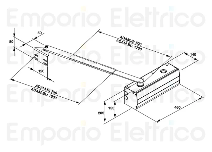 beninca pagina ricambi per motore adam