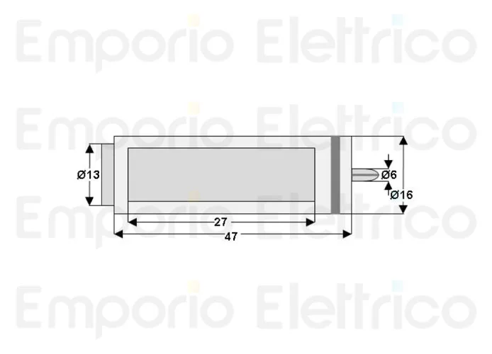 beninca ricambio perno sblocco + or per bob 9686876