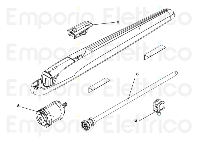 beninca ricambio motore per bob5 230v 50-60hz new per bob50m 9688237