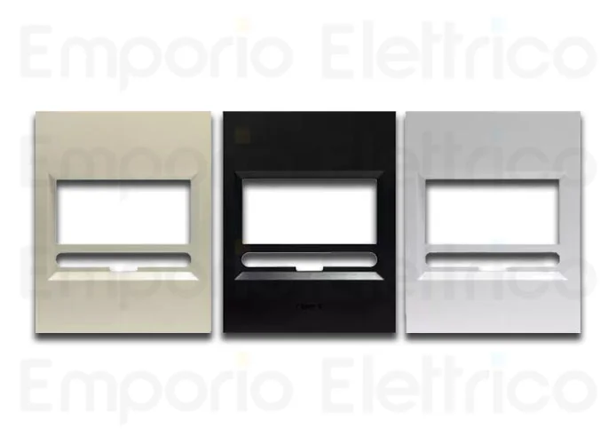 came bpt kit 3 cover termostati bianco nero e sabbia 845xc-0010