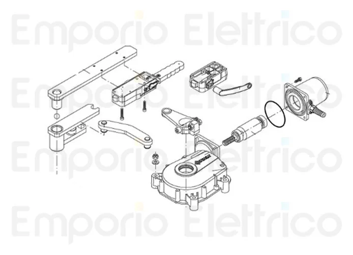 beninca ricambio calotta 1400 g. x du.it14 9686294
