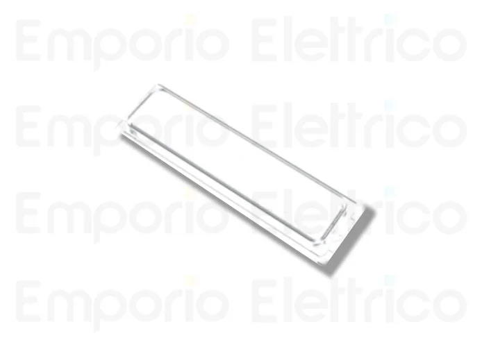 came 1 pulsante singolo con cartellino portanome per lhs 1ps 840xa-0040