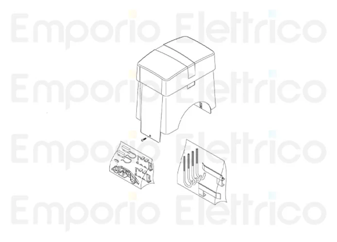 beninca ricambio carter abs ass. x bull20m/20t 9686330