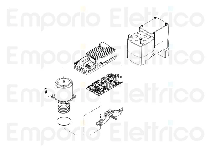 beninca ricambio supporto inferiore x centrale bull1224 turbo 968602955