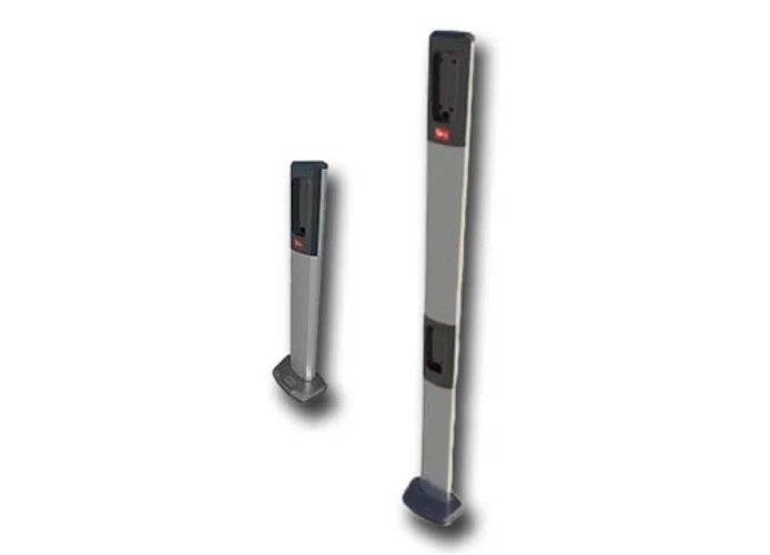 bft coppia colonnine in alluminio fotocellula e selettore (2 pz) php4 a p903030 2611473