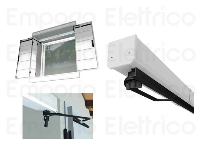 came kit automazione anta sx pannello singolo voilà 24v 001uv04 uv04