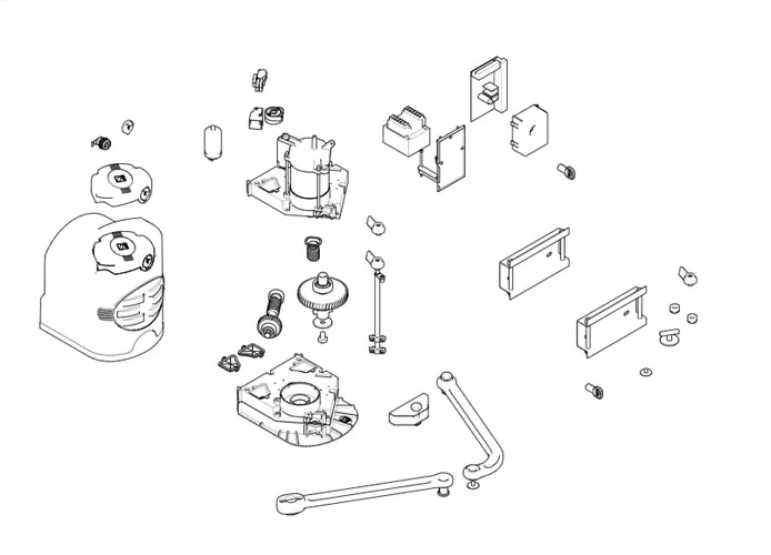 came pagina ricambi per motore 001f7000 f7000