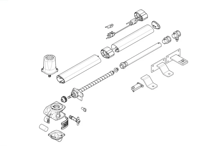 came pagina ricambi per motore 001kr310s kr310s