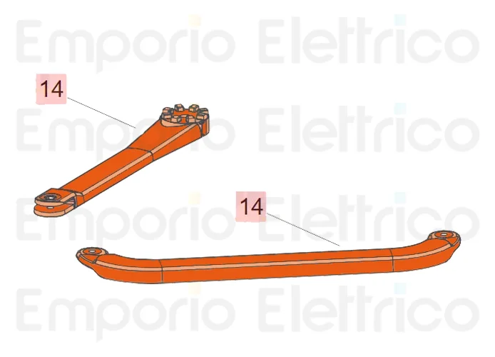 faac ricambio gruppo bracci 391-compas 63003422
