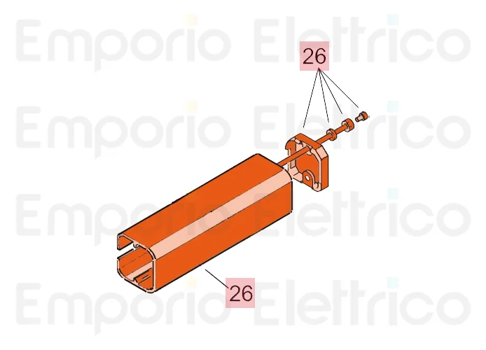 faac ricambio gruppo carter 400 63003331