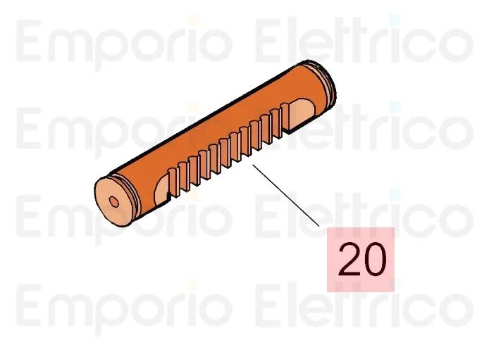 faac ricambio cremagliera m.760 l.178 140° 7193205