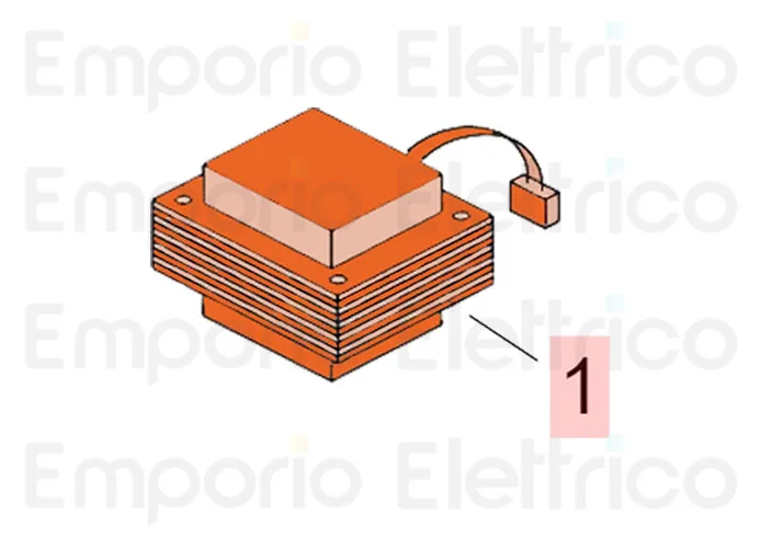 faac ricambio trasformatore d600/zodiac 60 7501265