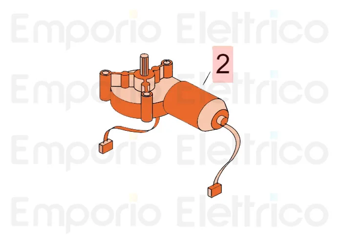 faac ricambio motore d600/zodiac 60 7706105