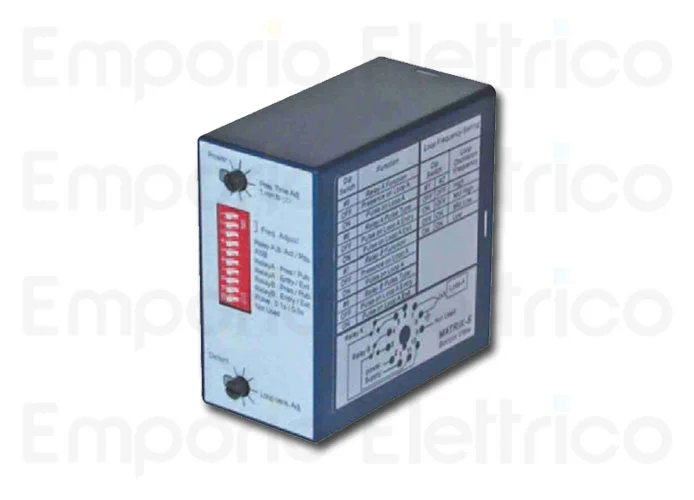 genius sistema rilevamento veicoli monocanale rmg 1 6100131