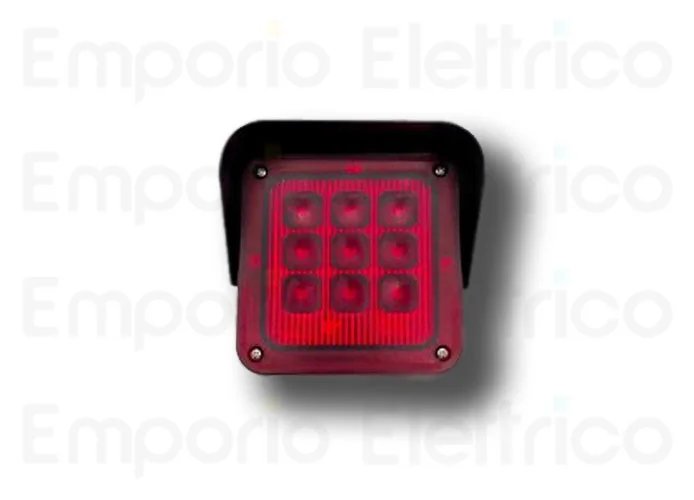 vds semaforo 1 luce rosso 12/24v sem-1 550/3040