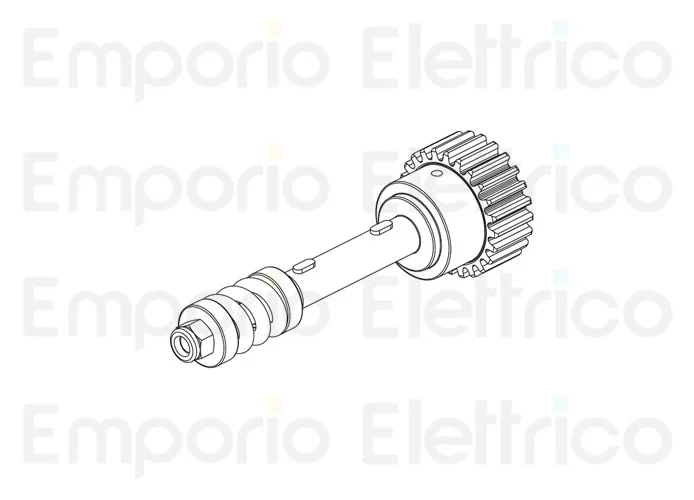 fadini Ersatzteil der kompletten Antriebsnabe für fibo 300 30118
