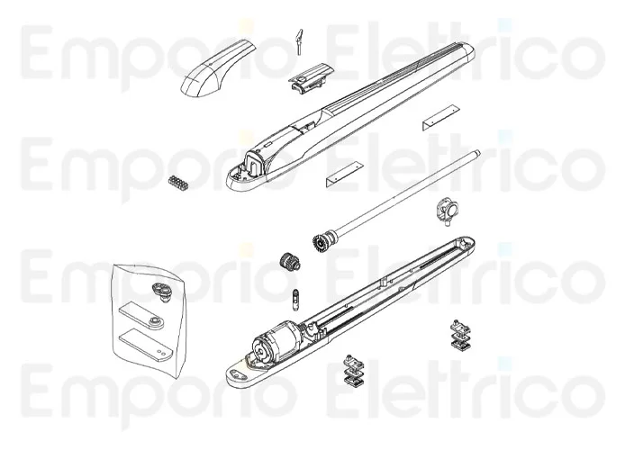 beninca Seite Ersatzteile des bob50m Motors bis zu 08/2015
