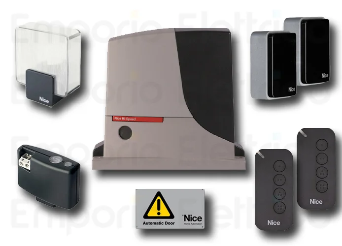 nice Torantrieb Kit für Schiebetore 24v robus 1000  rb1000bdkce