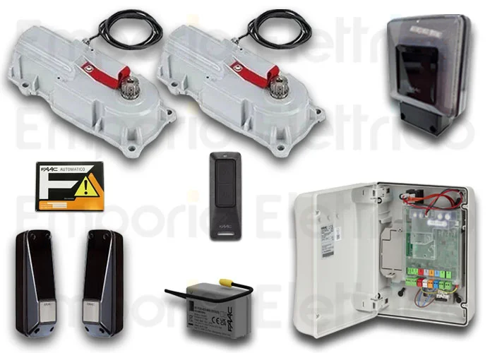 faac Torantrieb Kit 24v power kit 24 perfect 60 120018