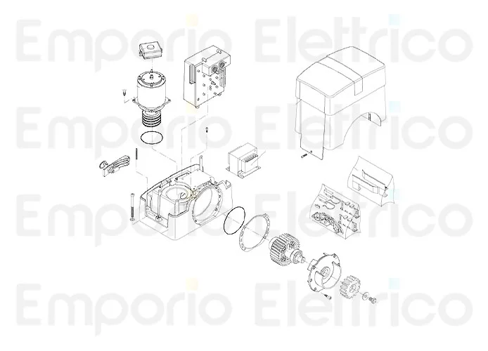 beninca Seite Ersatzteile des bull1024esa.s Motors