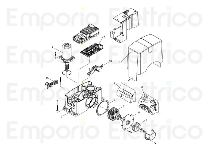 beninca Ersatzteil des Rings or x bull 424/624-5m/8m 9686421
